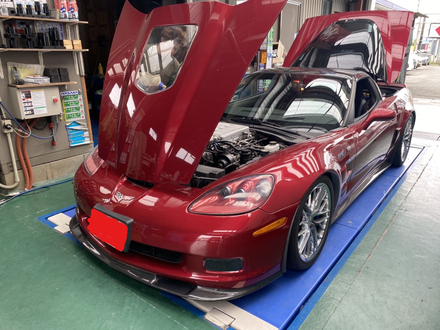 コルベット　ZR1　ナノグラスコートジャパン　アンバサダー　コーティング　