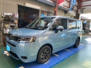 RP6 ホンダ　ステップワゴン　純正ホイール　から　社外ホイール